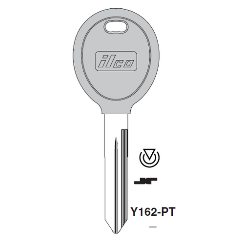 Remotes: Ilco RHK-SUB-4B4 Subaru 4 Button Remote Head Key