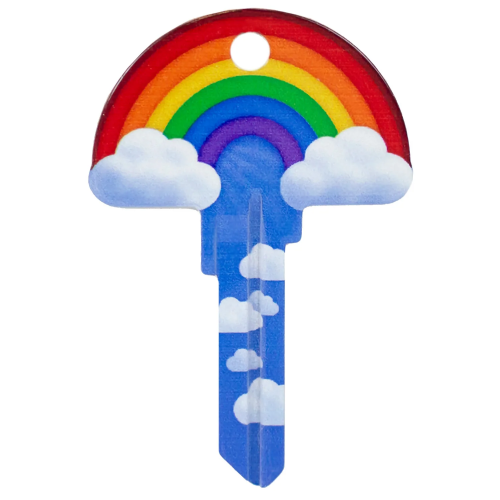 thumbnail image 2 of Lucky Line Unicorn Key Blank - KW1/11 House Key With Fun Designs 2 of 10